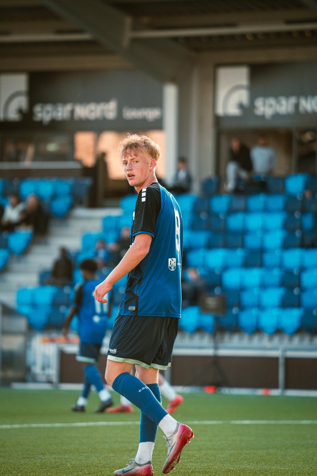 Villiam Krone makes league debut with two goals